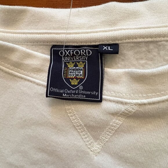 MEN'S OXFORD UNIVERSITY (UK) CREWNECK SWEATSHIRT - SIZE XL - Picture 2 of 4